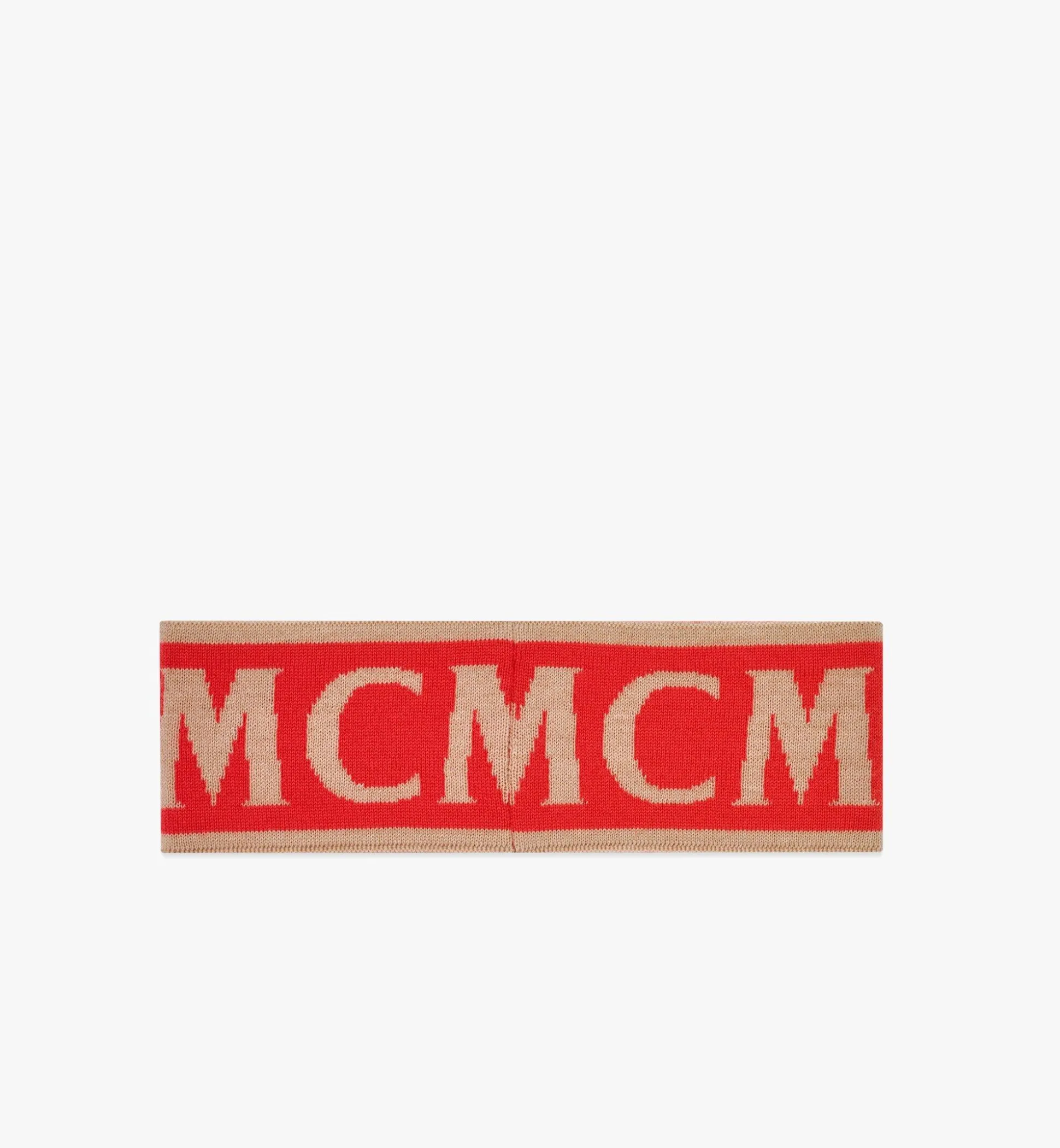 Jacquard-Stirnband Mit Mcm-Monogramm