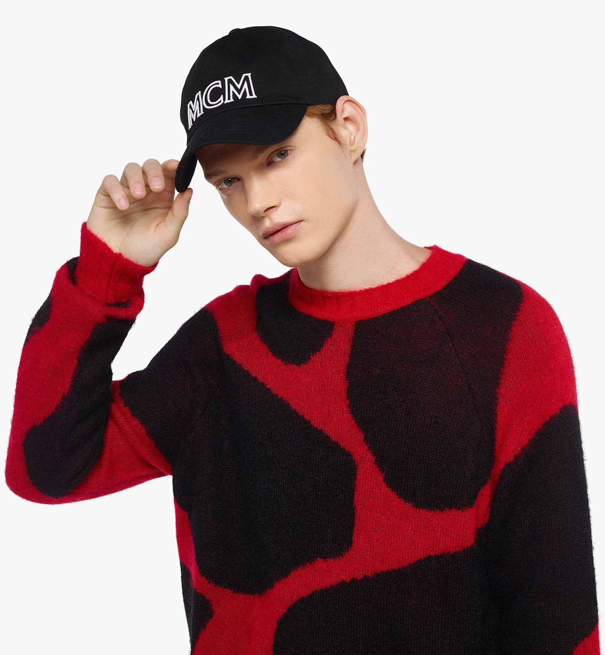 Kappe Mcm Essentials Aus Baumwoll-Twill Mit Logo