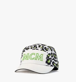Kappe Mit Logo Und Leopardenmuster