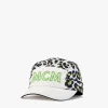 Kappe Mit Logo Und Leopardenmuster