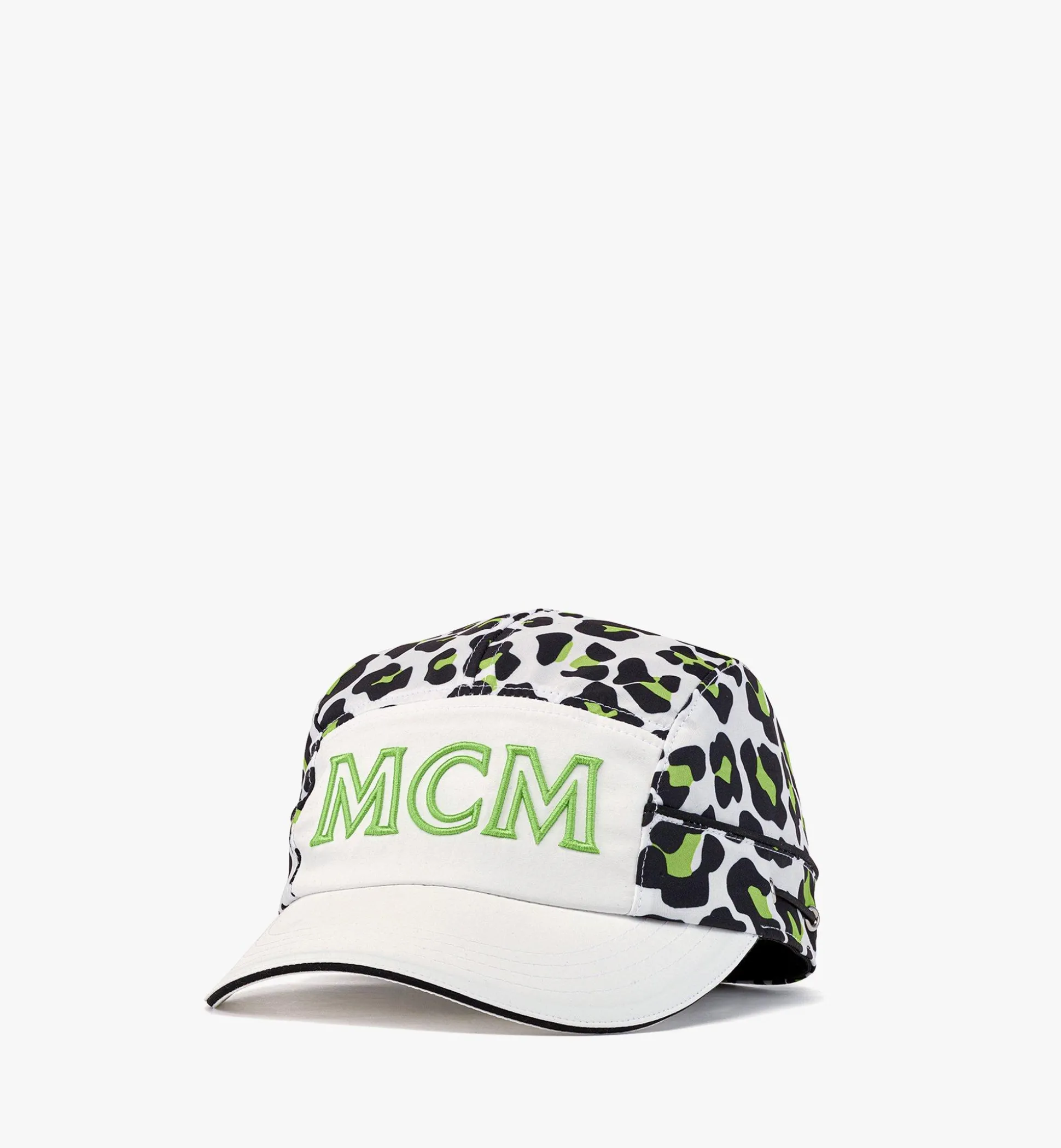 Kappe Mit Logo Und Leopardenmuster