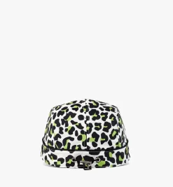 Kappe Mit Logo Und Leopardenmuster