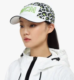 Kappe Mit Logo Und Leopardenmuster