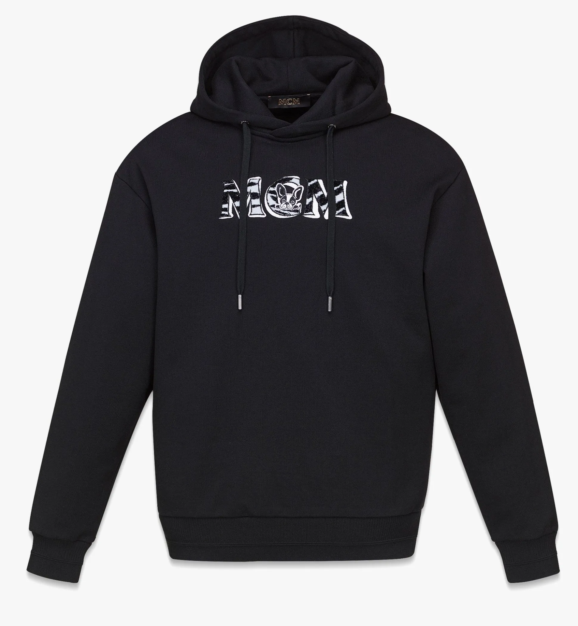 Kapuzenpulli Aus Bio-Baumwolle Mit „M Pup"-Logo Fur Herren