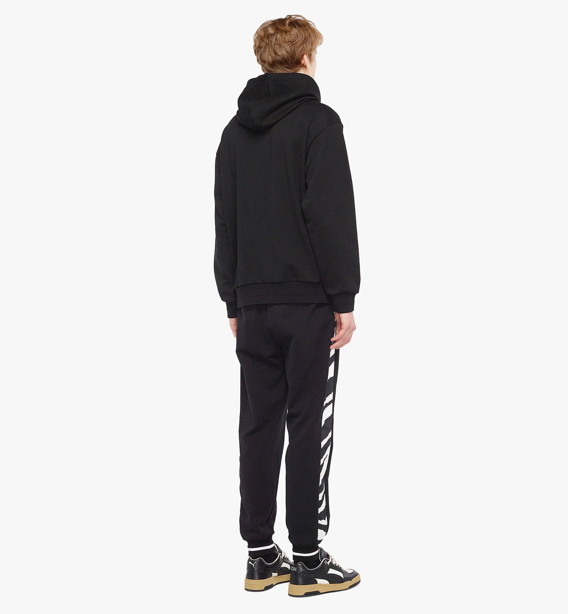 Kapuzenpulli Aus Bio-Baumwolle Mit „M Pup"-Logo Fur Herren