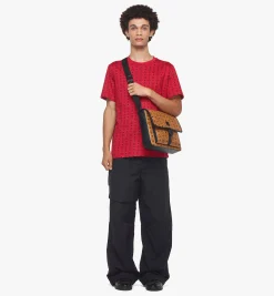 Klassik Messenger-Tasche In Visetos