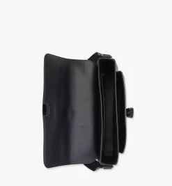 Klassik Messenger-Tasche In Visetos Leder-Mix