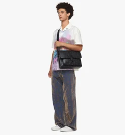 Klassik Messenger-Tasche In Visetos