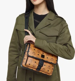 Klassik Messenger-Tasche In Visetos