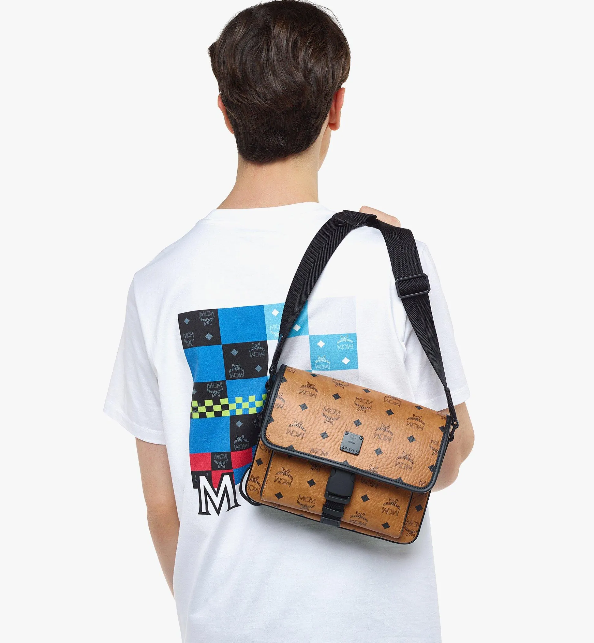 Klassik Messenger-Tasche In Visetos