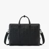 Klassik Tragetasche Aus Leder Mit Monogramm