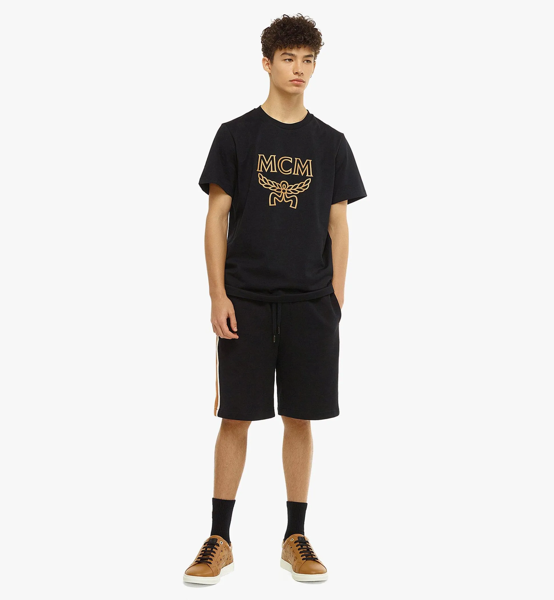 Klassisches T-Shirt Mit Logo Fur Herren