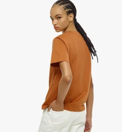 Klassisches T-Shirt Mit Logo Fur Damen