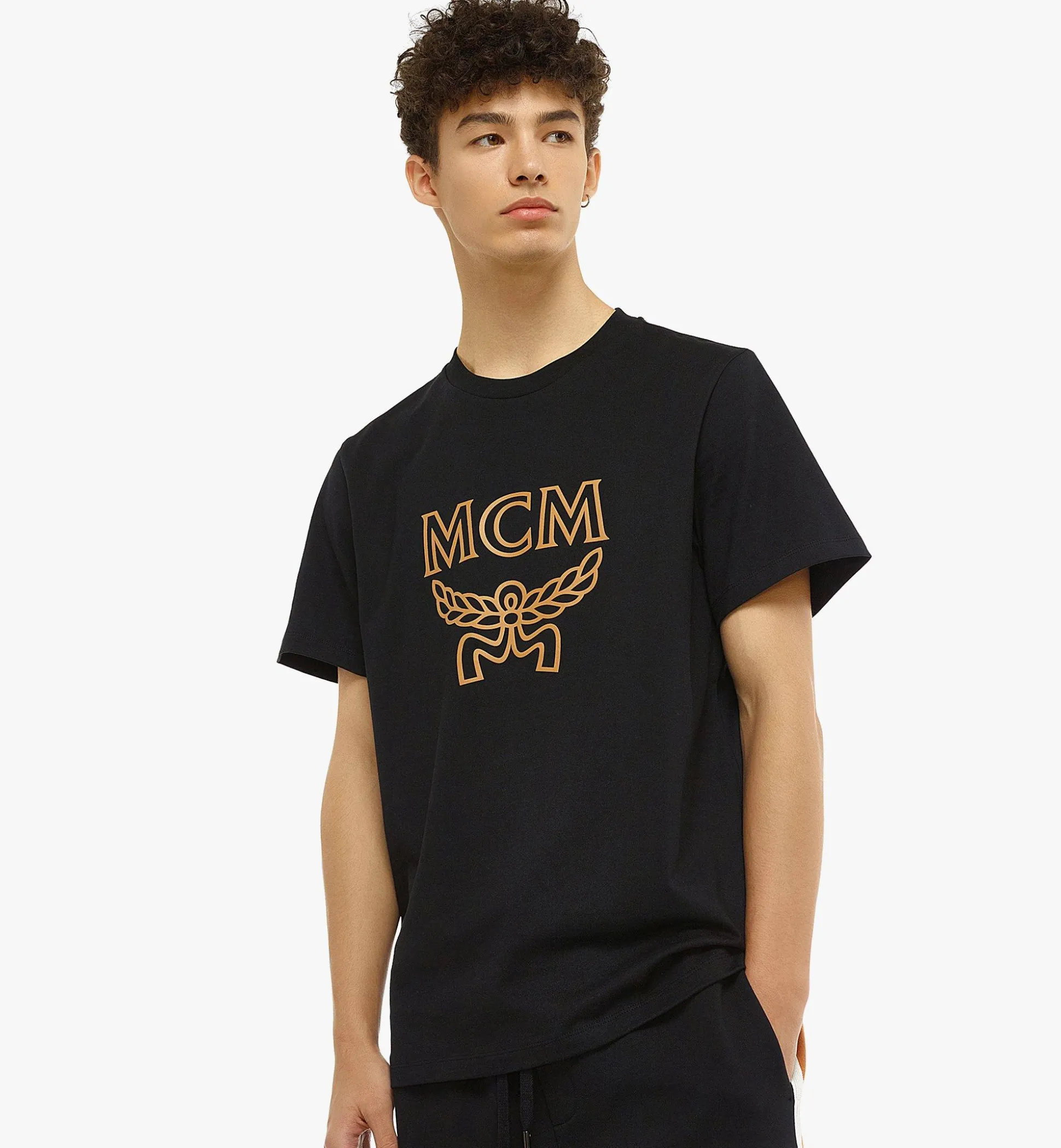 Klassisches T-Shirt Mit Logo Fur Herren