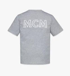 Logo-T-Shirt Mcm Essentials Aus Bio-Baumwolle