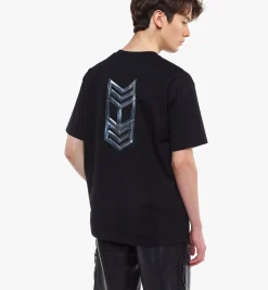 Logo-T-Shirt Meta Cyberpunk Aus Bio-Baumwolle