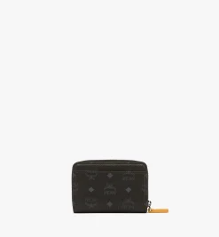 Looney Tunes X Mcm Portemonnaie Mit Rundum-Reissverschluss In Visetos