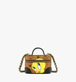 Looney Tunes X Mcm Rockstar Kosmetiktasche In Visetos