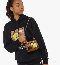 Looney Tunes X Mcm Rockstar Kosmetiktasche In Visetos