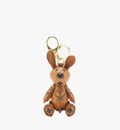 Mcm Park Rabbit Charm In Visetos