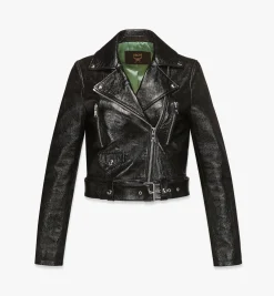 Mcmotor Bikerjacke Aus Lammleder