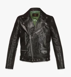 Mcmotor Bikerjacke Aus Lammleder