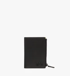 Mcm Tech Gefaltetes Portemonnaie Mit Schnappverschluss In Visetos Leder-Mix