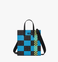 Mcm Tech Tragetasche In Checkerboard Visetos