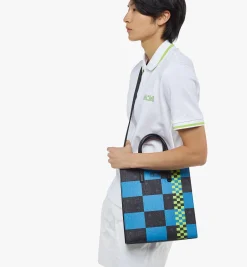 Mcm Tech Tragetasche In Checkerboard Visetos