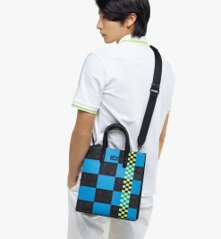 Mcm Tech Tragetasche In Checkerboard Visetos