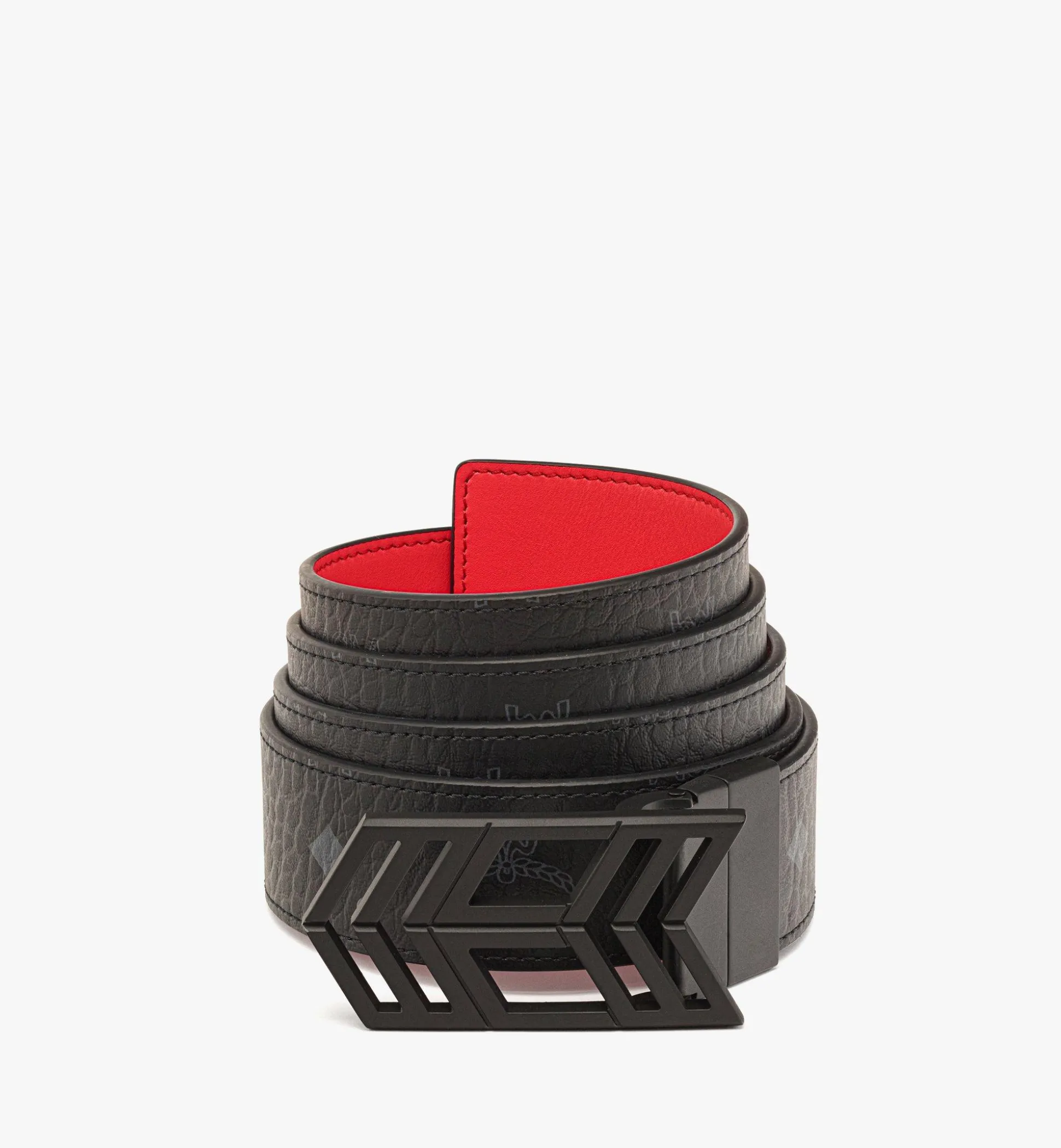 Mcm Tech WendeGürtel In Visetos, 3,8 Cm