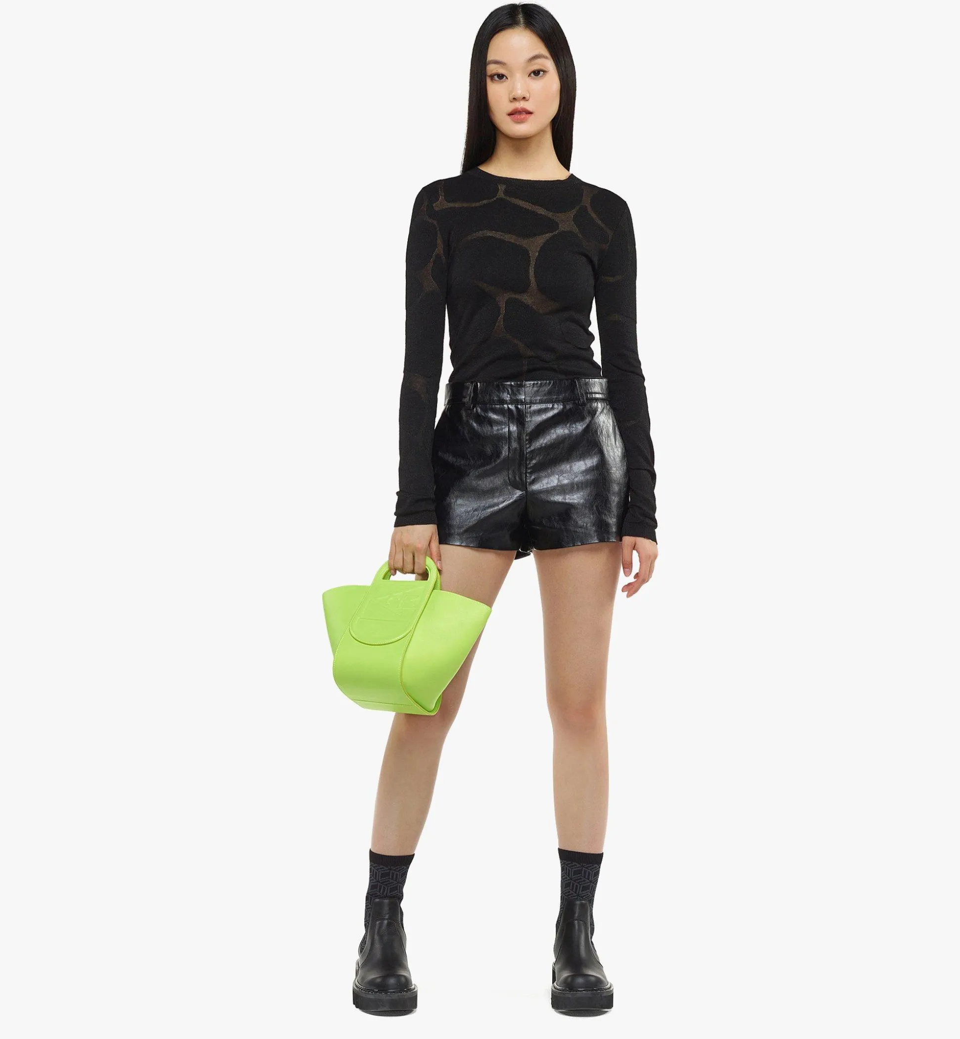Mode Travia Tragetasche Aus Spanischem Nappaleder