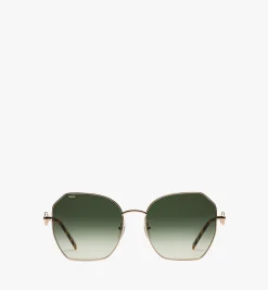 Modifizierte Rechteckige Sonnenbrille Mit Kettengliedern