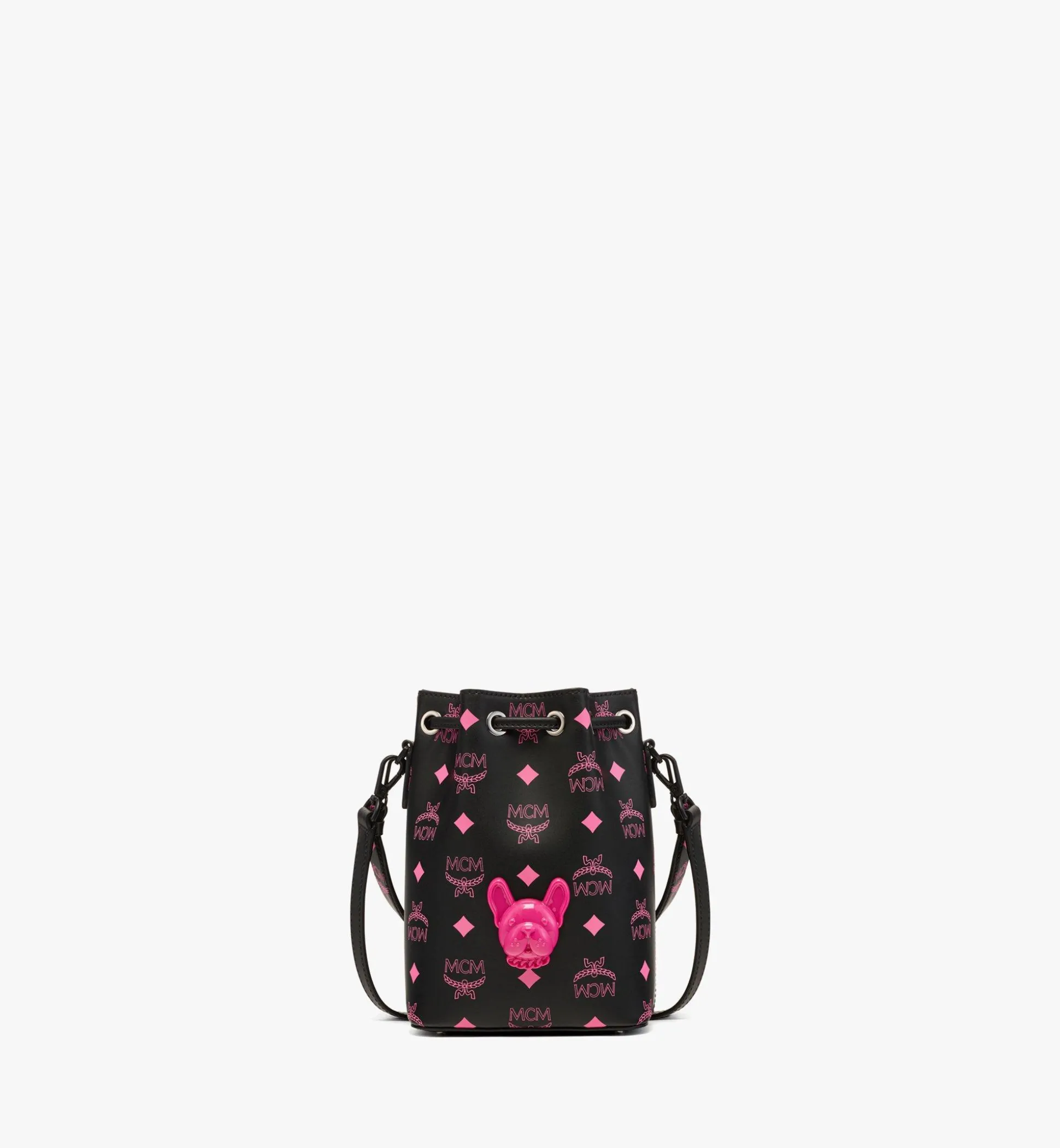 M Pup Kordelzugtasche Aus Leder Mit Color Splash Visetos