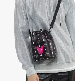 M Pup Kordelzugtasche Aus Leder Mit Color Splash Visetos