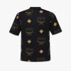 Phenomenon X Mcm Logo-T-Shirt In Big Visetos Fur Herren