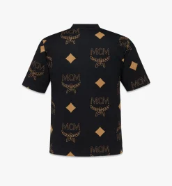 Phenomenon X Mcm Logo-T-Shirt In Big Visetos Fur Herren
