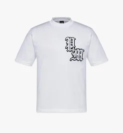 Phenomenon X Mcm Logo-T-Shirt In Big Visetos Fur Herren