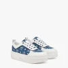 Plateausneaker Skyward In Vintage Denim Jacquard