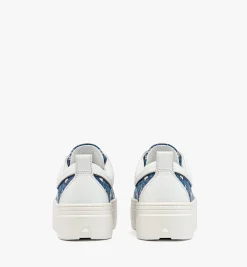 Plateausneaker Skyward In Vintage Denim Jacquard