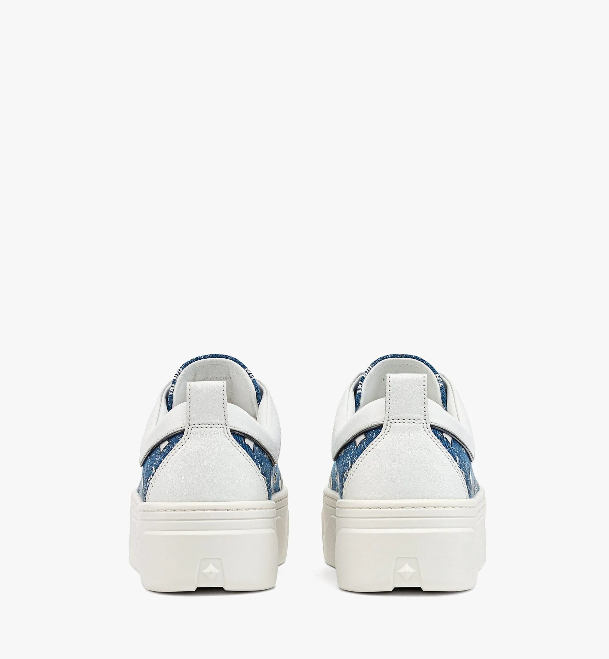 Plateausneaker Skyward In Vintage Denim Jacquard
