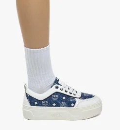 Plateausneaker Skyward In Vintage Denim Jacquard