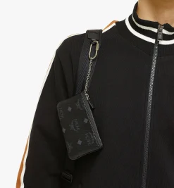 Pouch Mit Schlüsselanhänger In Visetos