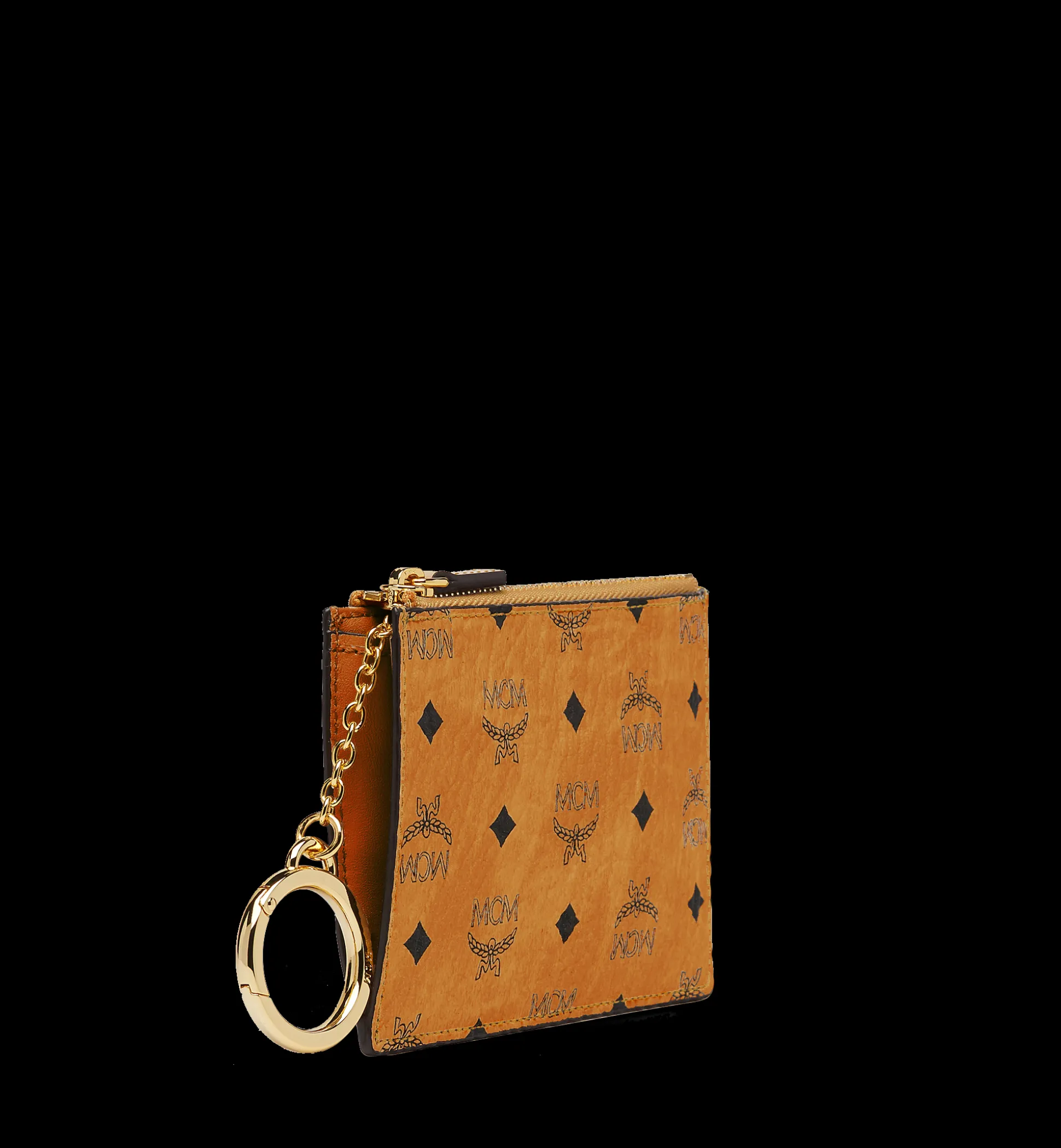 Pouch Mit Schlüsselanhänger In Visetos