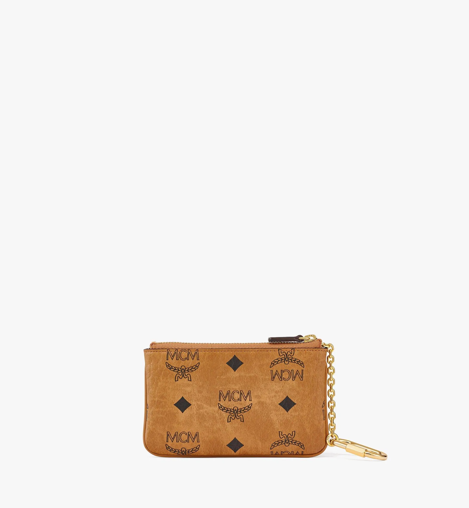 Pouch Mit Schlüsselanhänger In Visetos