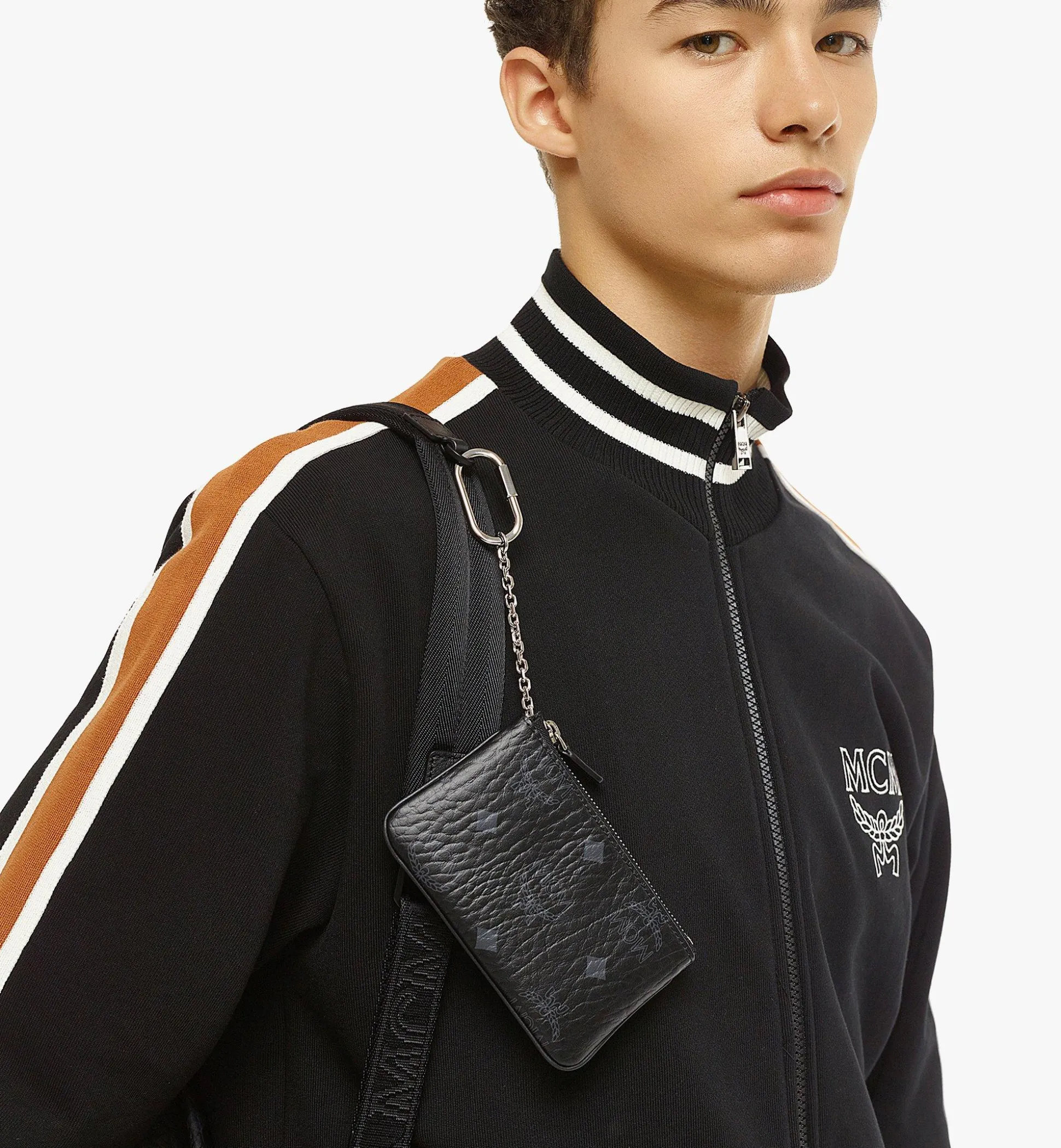 Pouch Mit Schlüsselanhänger In Visetos