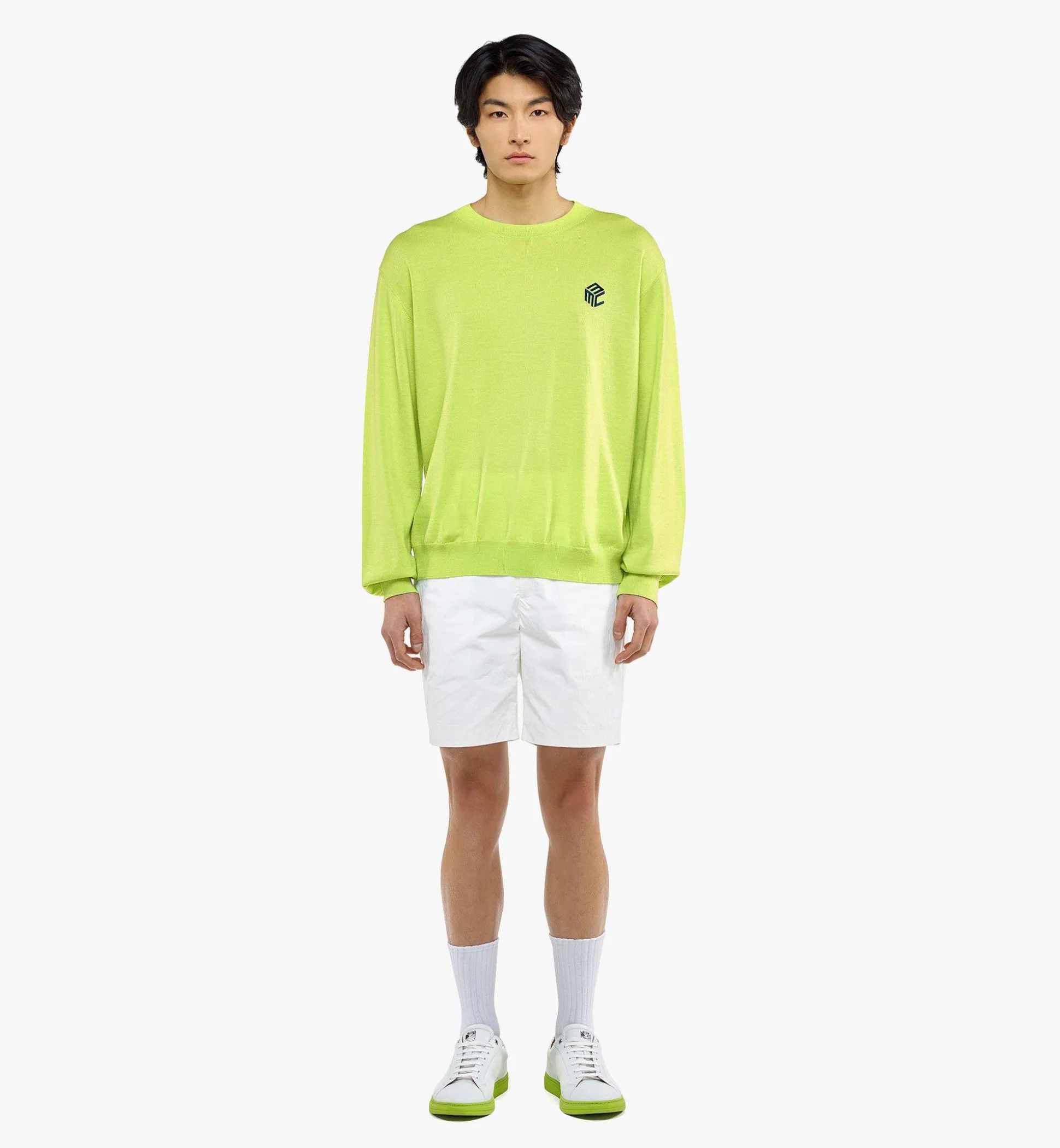 Pullover Aus Wolle Mit Cubic-Logo