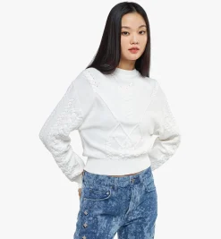 Pullover Aus Zopfmuster