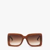 Rechteckige Sonnenbrille