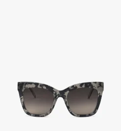 Rechteckige Sonnenbrille